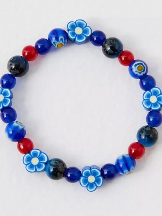 Free People Accessories - 🎁FREE GIFT WITH PURCHASE! Free People "On Island Time" Beaded Hair Tie/Bracelet